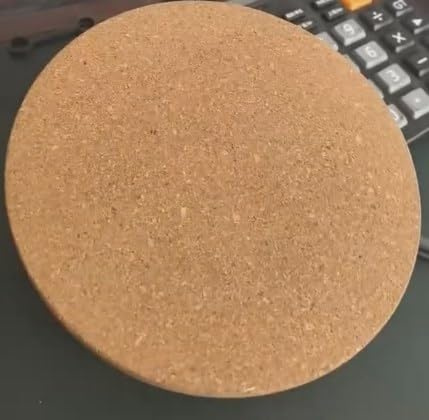 Healfith Balance Board Halbkugel aus massivem Kork | Ø 15 cm | Höhe 7 cm | Passend für Balance Boards