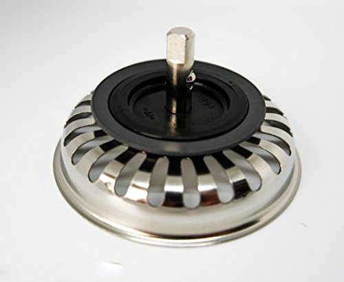 BLANCO Siebkörbchen ohne Excenterbed. 3,5 ² Dichtung 52 mm Edelstahl Flachwascher Washer 52 Millimeter Silber M10 Flach Stainless Steel 10 Jahre EU-Spareteilverfügbarkeit