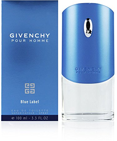 Givenchy Pour Homme Cologne, Blue Label, 3.3 Ounce
