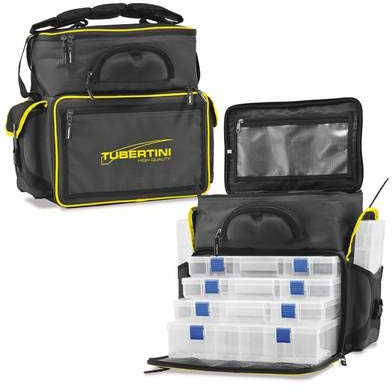 Tubertini Angeltasche Surfcasting Meer Boot Bolentino Beach