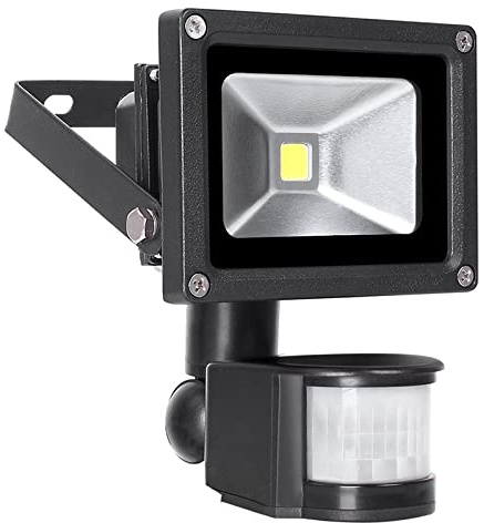 10W 20W 30W 50W 100W Foco LED con Sensor de Movimientos,ALPHA DIMA Blanco Calido 3000K Reflector Foco Proyector LED para Exteriores,Súper Brillante luz de Seguridad para Jardín,Garaje,Campo Deportivo