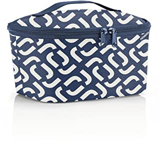 reisenthel coolerbag S Pocket in Signature Navy – Kühltasche aus recycelten PET-Flaschen – Ideal für das Mittagessen unterwegs
