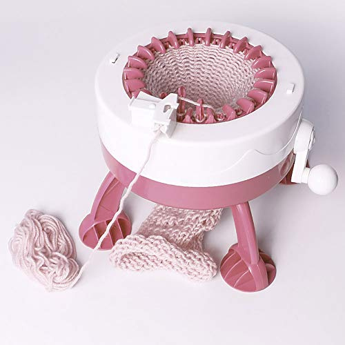 Máquina de Tejer, Máquina de Tejer de 22 Agujas, Kit de Telar Automático Manual para Tejer Bufandas, Sombreros Tejidos, Calcetines Tejidos