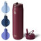 bottlebottle Isolierte Wasserflasche Edelstahl 32oz(946ml) mit Strohhalm Griff für Sport, Reisen, Fitnessstudio, doppelwandig auslaufsicher, BPA-frei (Rot)