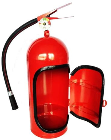 Feuerlöscher, Minibar, Neuheit, Weinaufbewahrungsbox, kreative Feuerlöscher-Form, Weinaufbewahrung, Bar-Dekoration,B