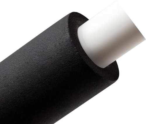 Exterior Pipe Insulation Foam Tubing Resilience Foam Insulation Tube Foam Pipe Covers 1 Piece Anti-Freeze Waterproof Flexible Heat Preservation ID 13 20 22 25 32 34 48 60mm(10.0mm/0.4in)