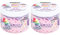 Pack de 2 Mantecas Corporales The Fruit Company Nube de Colores - Hidratación Intensa, Aroma Dulce, 250 g Cada Envase - Cuidado Corporal para Piel Suave y Perfumada