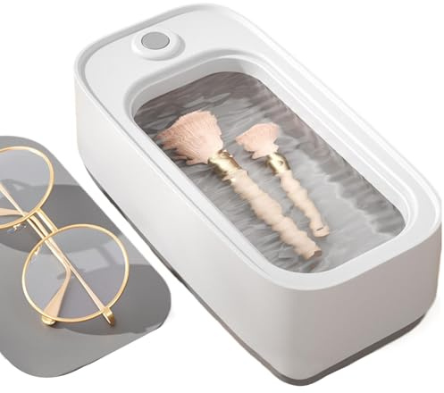 Limpiador por ultrasonidos para joyas cuarenta y mil hercios con bases de | Limpiador de Joyas para la limpieza de sus pendientes, anillos y gafas