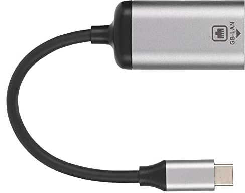 POENVFPO Adattatore Ethernet Senza Supporto per Controller 10/100/1000 Mbit/S Tasso di Trasmissione USB C RJ45 Concholeador e Adattatore di Riproduzione (#2)