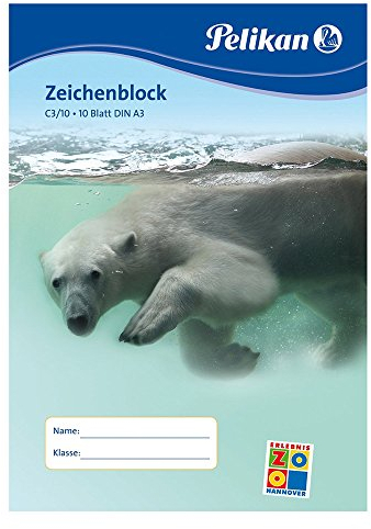 Pelikan Ritblock C3/10, Ritbok, A3, 10 ark