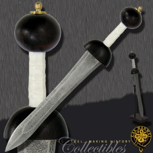 Battle-Merchant Brieföffner Schottisches Breitschwert, Miniaturschwert Miniatur-Schwert Messer LARP Ritter Wikinger Mittelalter