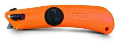 Couteau de sécurité STANLEY à lame auto-rétractable et corps plastique - 0-10-782
