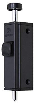 Andersen Auxiliary Foot Bolt Lock for Frenchwood Gliding Door - Black