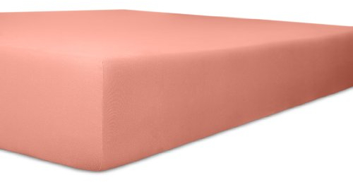Kneer Spannbettlaken, Spannbetttuch, Easy-Stretch Qualität 25 Größen 180 x 200-200 x 220 cm Altrosa