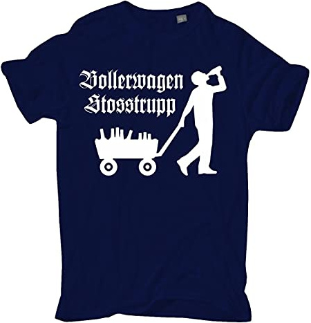 Herren Männer T-Shirt Bollerwagen Stosstrupp Männertag Vatertag Himmelfahrt