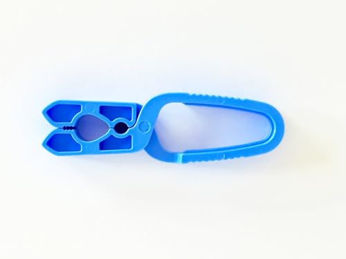 DRY-SMART MONOBLOCK - Mollette da bucato, estremamente forti e stabili, in plastica antiruggine senza metallo, design moderno, 20 pezzi
