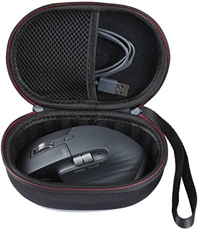 AONKE Funda Caso para for Logitech MX Master 3/MX Master 3S Ratón inalámbrico (Black)