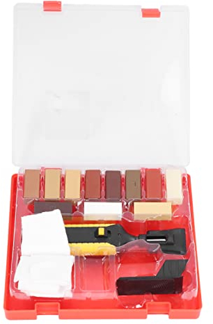 Holzspachtel-Set, Holz-Reparatur-Set, Laminat-Holzboden-Reparatur-Set, Holzboden-Reparatur-Set, Multifunktions-Holzmöbel-Riss-Laminat-Kratzer-Füller