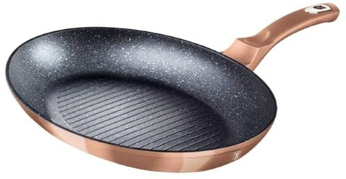 Berlingerhaus Becken auf Fisch und Steaks mit Marmoroberfläche 35 cm Rosegold Metallic Line BH-7170