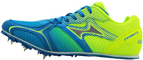 Zeihyeurus Leichte Spikes Laufschuhe,Herren Damen Leichtathletikschuhe,Track Spikes Schuhe Herren Damen,Atmungsaktive,Tragen Geeignet,Leichtathletik-Turnschuhe FüR Hoch- Und Weitsprung