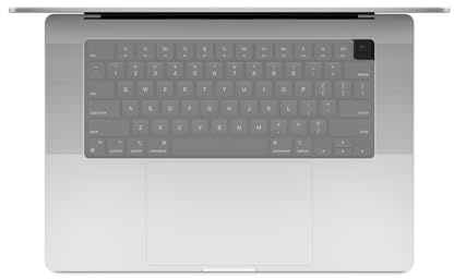 MiNGFi TPU MacBook Tastaturschutz,F1-F12 mit voller Höhe,US/ANSI