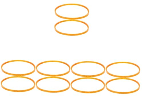 Ciieeo 10pcs Candy Machines Belts Cotton Candy Maker Belts Reusable Marshmallow Machine Made of Sturdy Easy Install