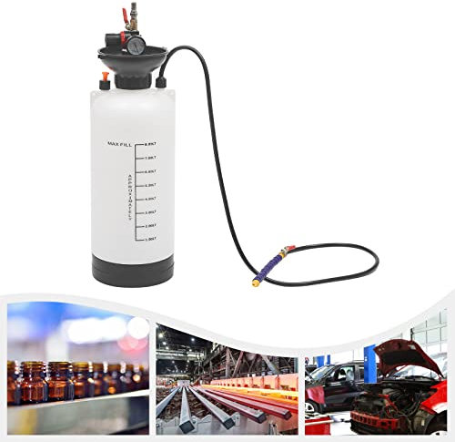 Pumpe Ölabsaugpumpe, Öleinfüllgerät 8L Getriebeöl Pumpe, Öl absaugen einfüllen Öleinfüllgerät Getriebeöl Pumpe, Pneumatic Öl Befüllgerät Wechsel Gerät Einstellbarer Druck 0-1mpa