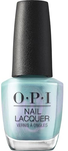 OPI Nail Lacquer Collezione OPI'm Dreaming - Reality Check Ya Out, Smalto per Unghie Verde Acqua Shimmer - Resistente alle scheggiature e ad Asciugatura Rapida (15 ml)