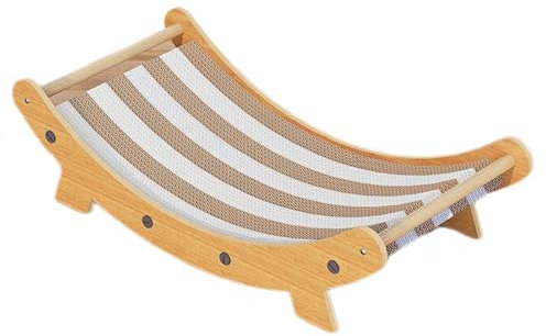 Rascador para Gatos Sofá | Silla De Cartón Rascador Dos En - Juguete Resistente para Gatos Proteccion Esquinera Salon Dormitorio Balcón