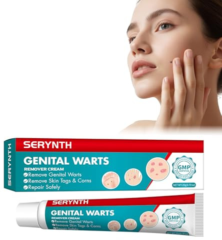 Wart Removal Cream | Gentle Formula for Sensitive Areas, Face, and Body | 20g Skin Renewal Cream
