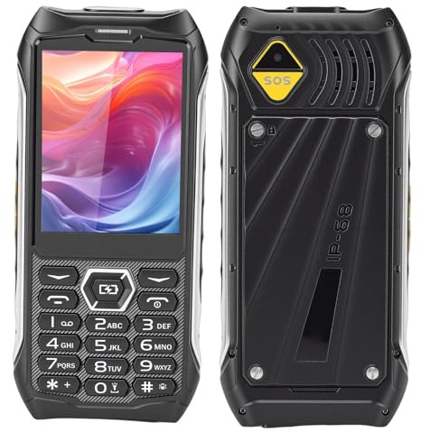 Annadue Telefono Cellulare Sbloccato 4G, Doppia SIM, Schermo Grande da 3,5 Pollici, Funzione Internet SMS per Chiamate SOS MP3