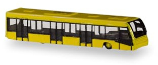 herpa 562591 Scenix - Autobus per l'aeroporto, Aereo, Set da 4