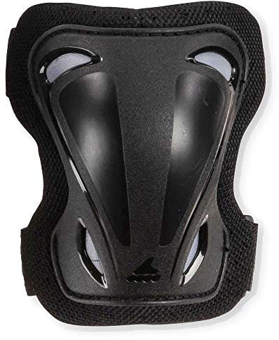 Rollerblade Unisex – Erwachsene Skate Gear Ellenbogenschützer, Black, L