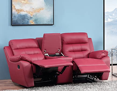 Mapo Möbel Ledersofa Kinosofa Fernsehsofa 5131-Cup-2-206