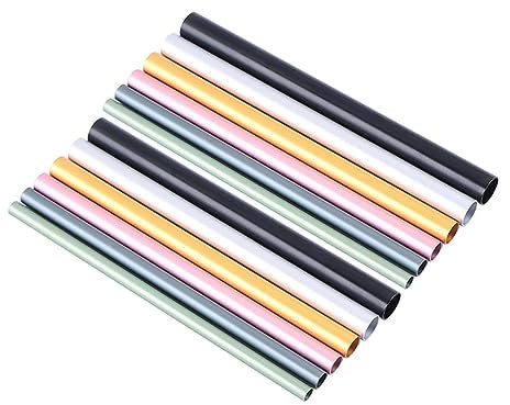 FOMIYES 2 Sets 12pcs c Curve Metal Rod Nail Art Tips Shaping Tube Manicure Tools Uv Gel Nail Art Shaping Sticks for Women Portable