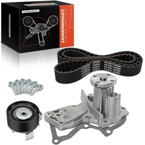 Frankberg 1x Timing Belt Repair Kit Compatible with Focus C-Max DM2 Focus II DA DP HCP Focus II Box/Estate Focus II Saloon DB DH FCH Focus II Turnier DA DS FFS Fiesta V JD JH