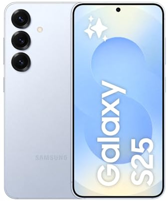 Samsung Galaxy S25 Smartphone AI, 3 anni di Garanzia del produttore, Display 6.2'' FHD+ Dynamic AMOLED 2X, Fotocamera 50MP, RAM 12GB, 512GB, 4.000 mAh, Icyblue [Versione italiana] | 3 anni di Garanzia, Smartphone AI, Display 6.2'' FHD+ Dynamic AMOLED 2X, Fotocamera 50MP, 4.000 mAh