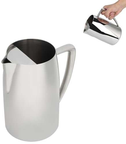 Jarra de agua de acero inoxidable, jarra de café frío de 1,7 l, jarra de agua de acero inoxidable, jarra de agua de acero inoxidable