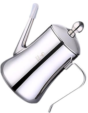 MAGICLULU Botella Dispensadora De Aceite Comestible Acero Para Vinagre Leche Té Diseño Anti-derrame