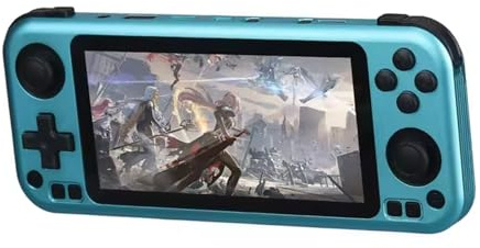 Meiurlex Console de jeu d'arcade rétro RG3566 avec écran tactile IPS 5.0 - Système Linux Open Source - Lecteur de jeu vidéo portable portable - Cadeaux pour adultes