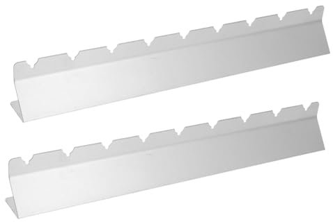 UKCOCO Support de Brochettes en Acier Inoxydable Argenté Stable et Facile d'entretien pour Barbecue, Accessoire pour Griller Viandes et Légumes en Extérieur