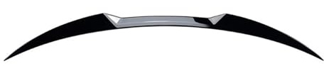 Alettone posteriore Per Alfa Per Romeo Per Giulia Berlina 2015-2023 Kit Spoiler Posteriore Baule Protezione Paraurti Posteriore Auto Spoiler Auto Posteriore Estensione(Glossy Black)