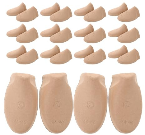NOLITOY Shoe Tree Inserts 20 Pairs Cardboard Boot Shaper Form Inserts for Travel Storage, Suitable for Sneakers Heels, Eu 41-43/Us 10.5-12.5/Uk 10-12