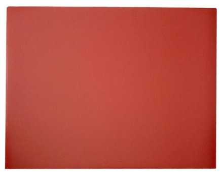 Läufer 49654 Schreibunterlage Synthos, Schreibtischunterlage 52x65cm, rot