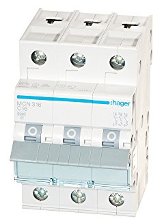 Hager MCN316 LS-Schalter 16A C 3polig