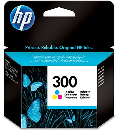 HP 300, C/M/Y, 4ml Pages: 200, Standard Capacity Blister, CC643EE#301