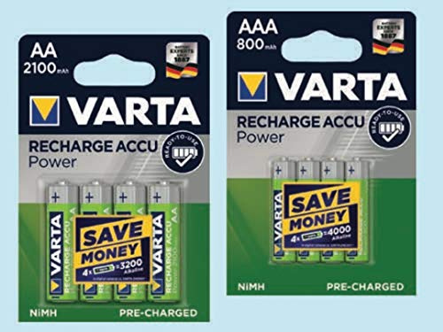 PILAS RECARGABLES NI/MH HR06 AA 2100MAH ACCU POWE 4u
