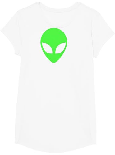 Grüner Alien Kopf - Alien T-Shirt