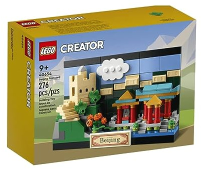 Lego Creator 40654 Carte Postale de Pékin 3D Diorama avec la Grande Mur et Le Palais d'été 276 pièces 9+