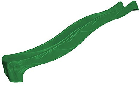 Ondis24 Wellenrutsche 3m Kinderrutsche Anbaurutsche Wasserrutsche für Spielturm oder Hang ab 3 Jahren (300 cm, Grün)